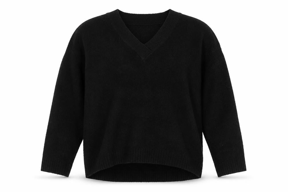 Womens UK Size M H&M Black Pullover Jumper