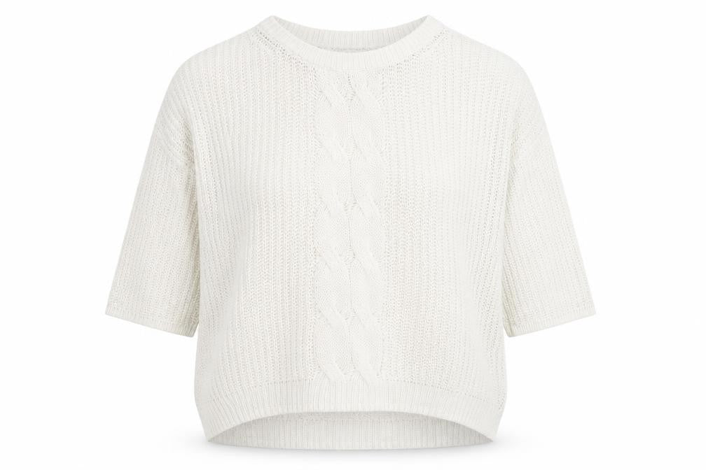 Womens UK Size M H&M White Pullover Jumper