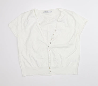 Womens UK Size XL M&Co White Basic Blouse