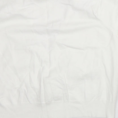 Womens UK Size XL M&Co White Basic Blouse