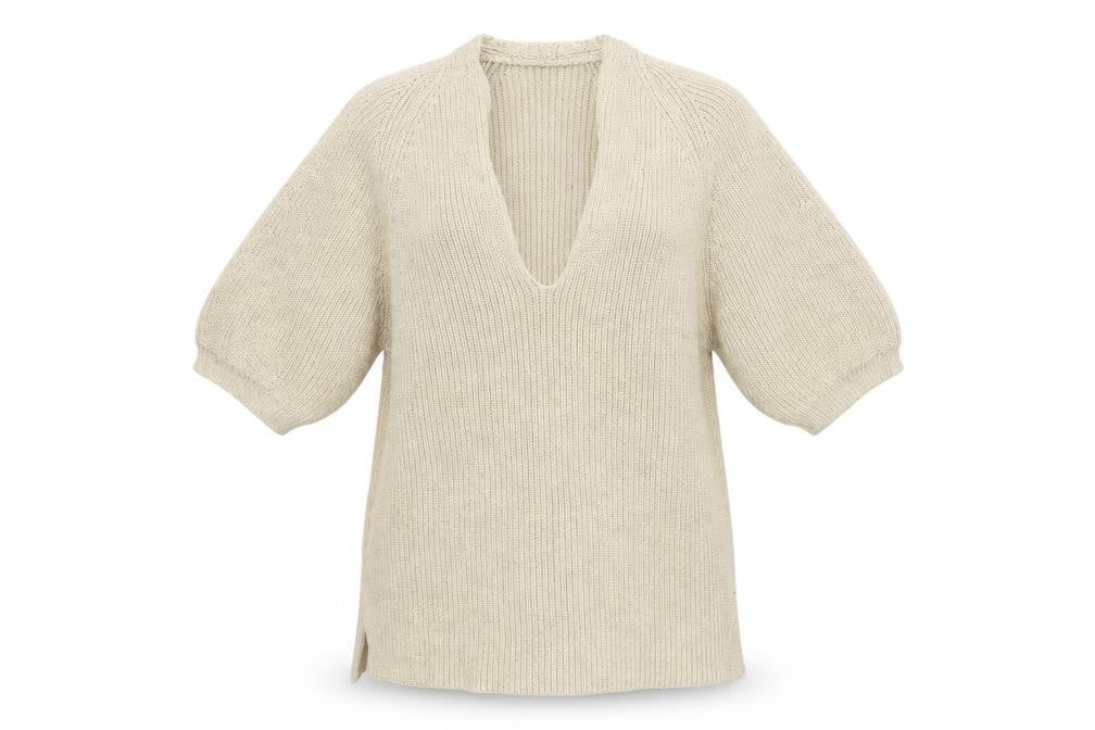 Womens UK Size L NEXT Beige Pullover Jumper