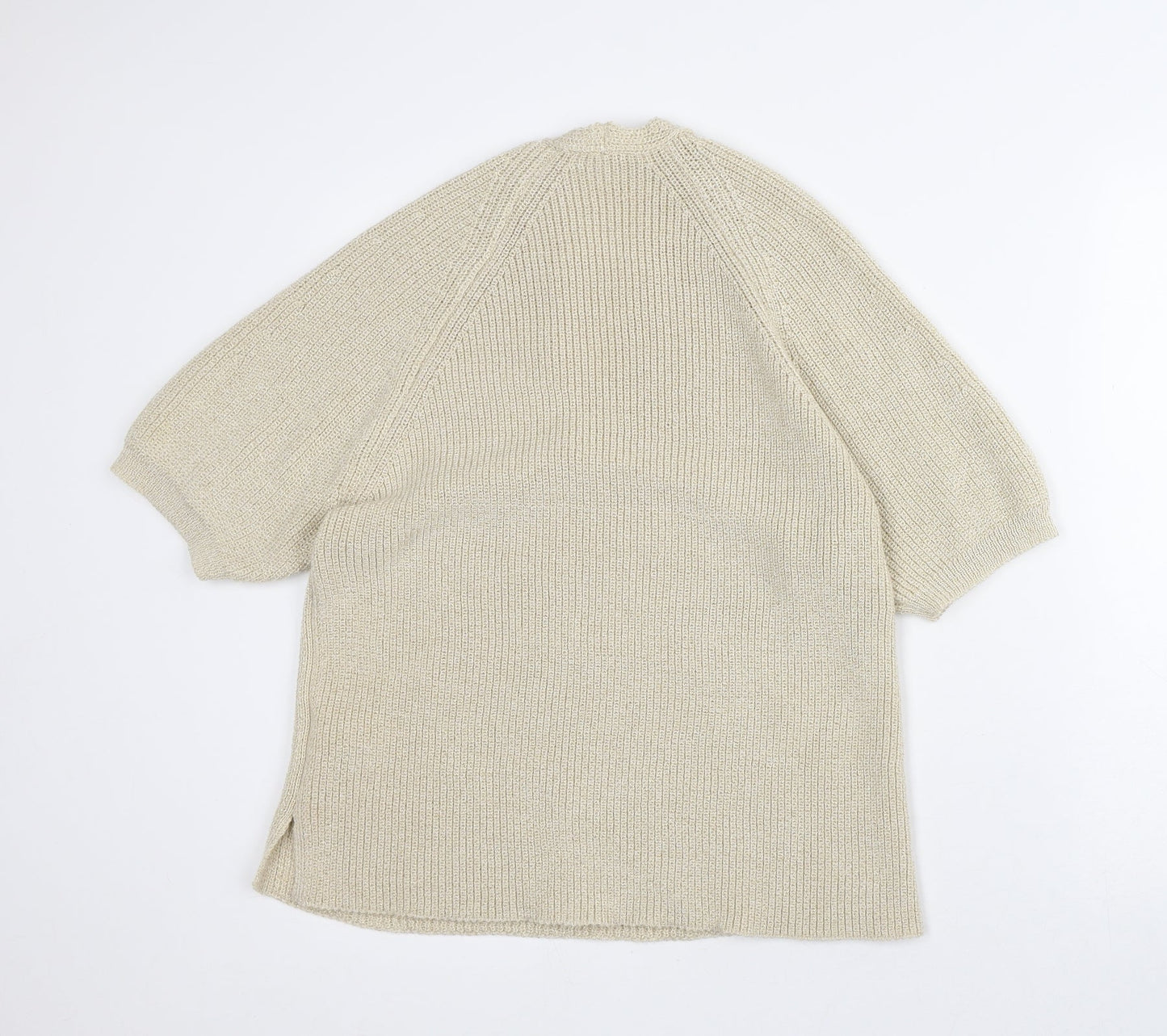 Womens UK Size L NEXT Beige Pullover Jumper