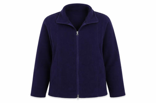 Anne De Lancay Womens Purple Jacket Size S Zip