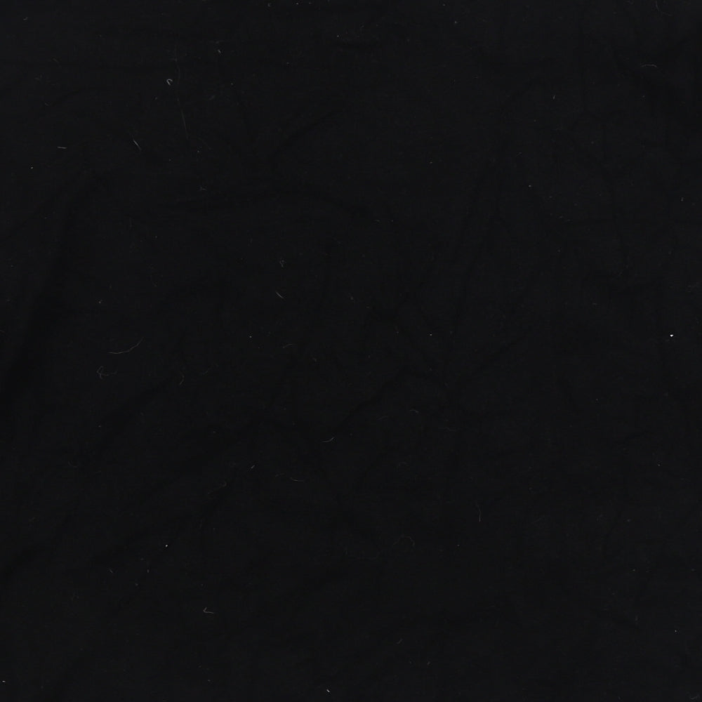 Womens UK Size S Preworn Black Pullover Jumper