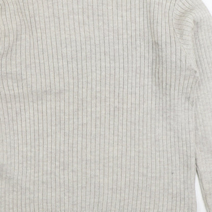 Cavallio Mens Beige Round Neck Acrylic Pullover Jumper Size L