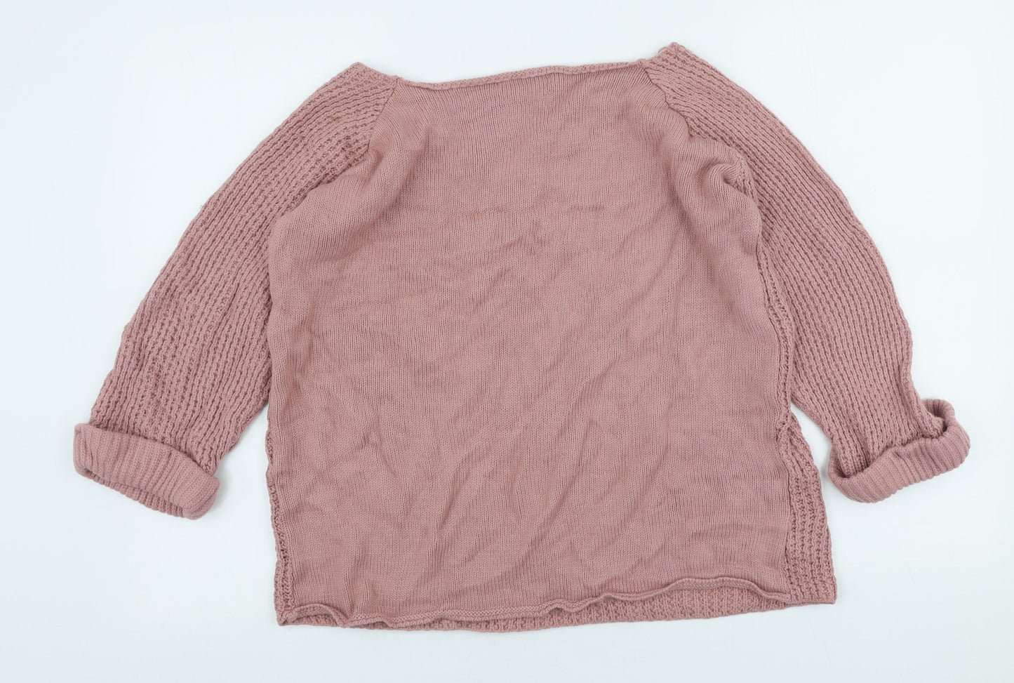 Womens UK Size 16 Bonmarche Pink Pullover Jumper