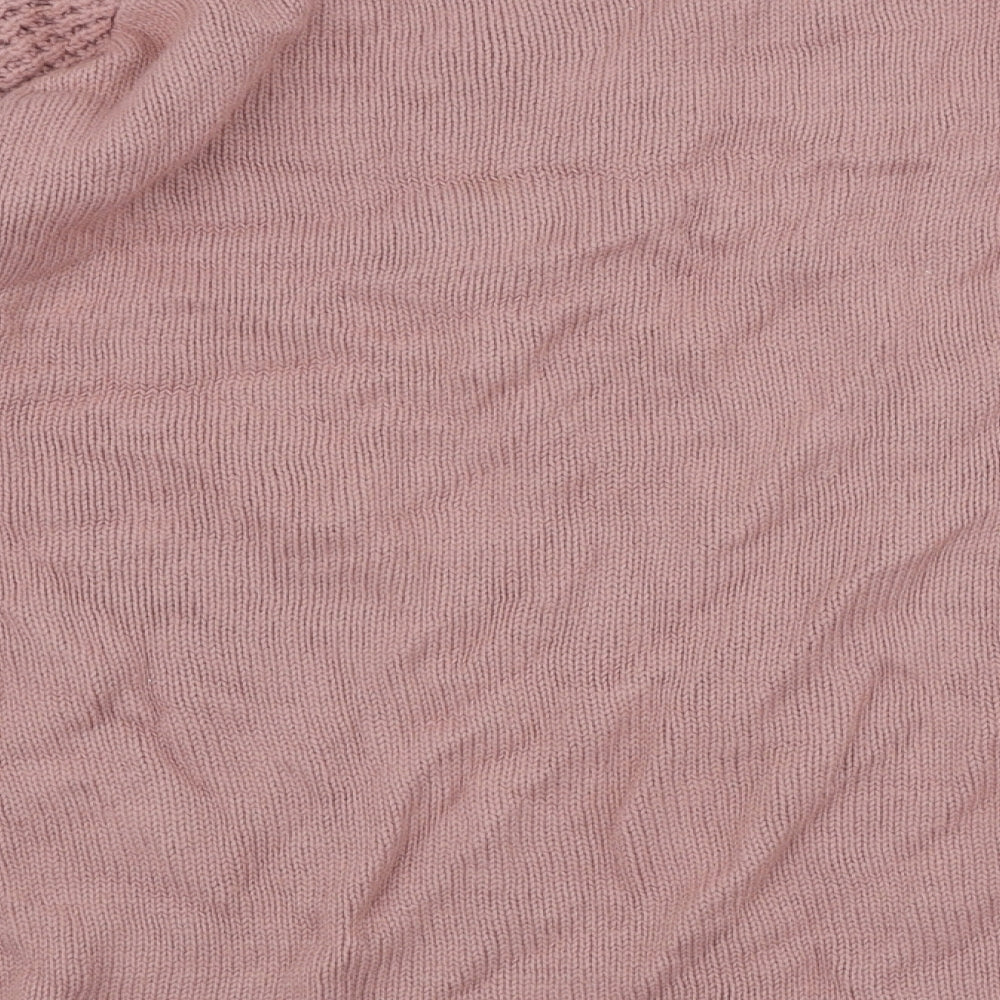 Womens UK Size 16 Bonmarche Pink Pullover Jumper