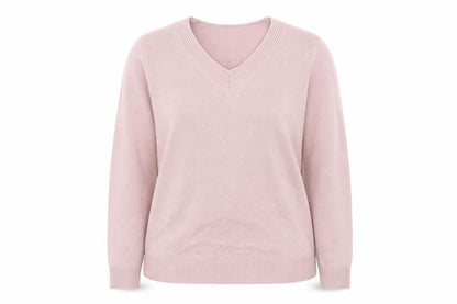 Womens UK Size 14 Damart Pink Pullover Jumper