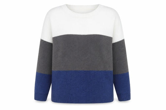 Womens UK Size 18 arista Blue Pullover Jumper