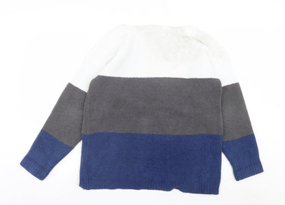 Womens UK Size 18 arista Blue Pullover Jumper