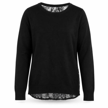 Womens UK Size 14 Gharani Strok Black Pullover Jumper