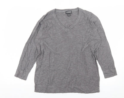 Womens UK Size L Cashel Grey Pullover Jumper