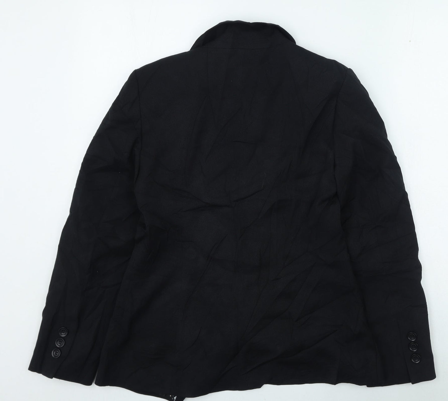 Womens UK Size 10 Marks and Spencer Black Jacket