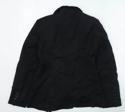 Womens UK Size 10 Marks and Spencer Black Jacket