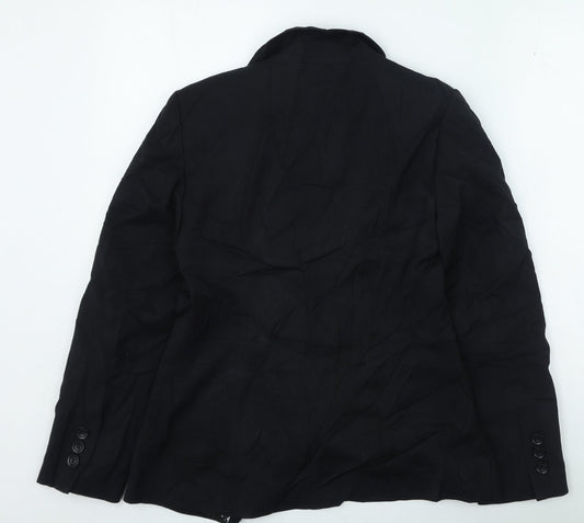 Womens UK Size 10 Marks and Spencer Black Jacket