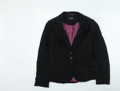 Mens UK Size  George Black Jacket