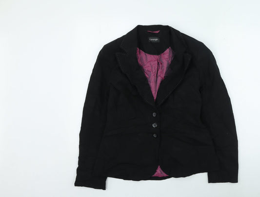 George Mens Black Jacket