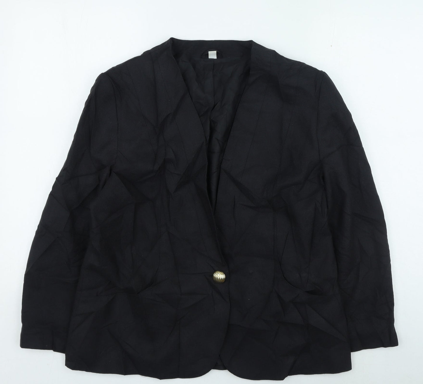 misssmith Womens Black Jacket Size 16