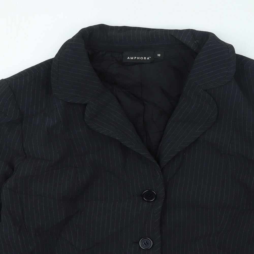 Womens UK Size 16 amphora Grey Jacket