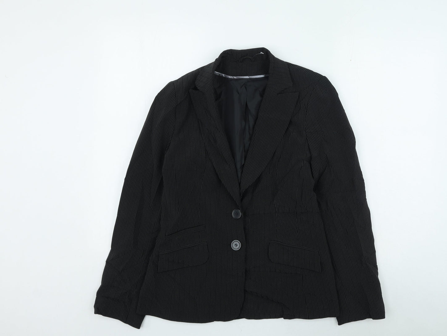Womens UK Size 12 Bay Black Jacket