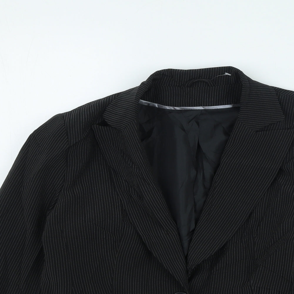 Womens UK Size 12 Bay Black Jacket