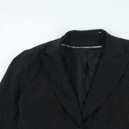 Womens UK Size 12 Bay Black Jacket