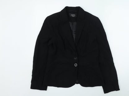 Papaya Womens Black Jacket Size 12
