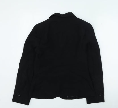 Papaya Womens Black Jacket Size 12