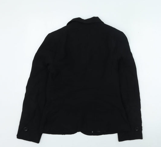 Papaya Womens Black Jacket Size 12