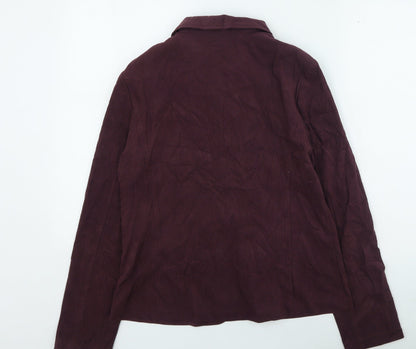 Womens UK Size 14 Sarah Hamilton Purple Jacket