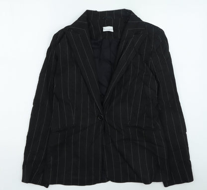 Womens UK Size 10 Warehouse Black Jacket