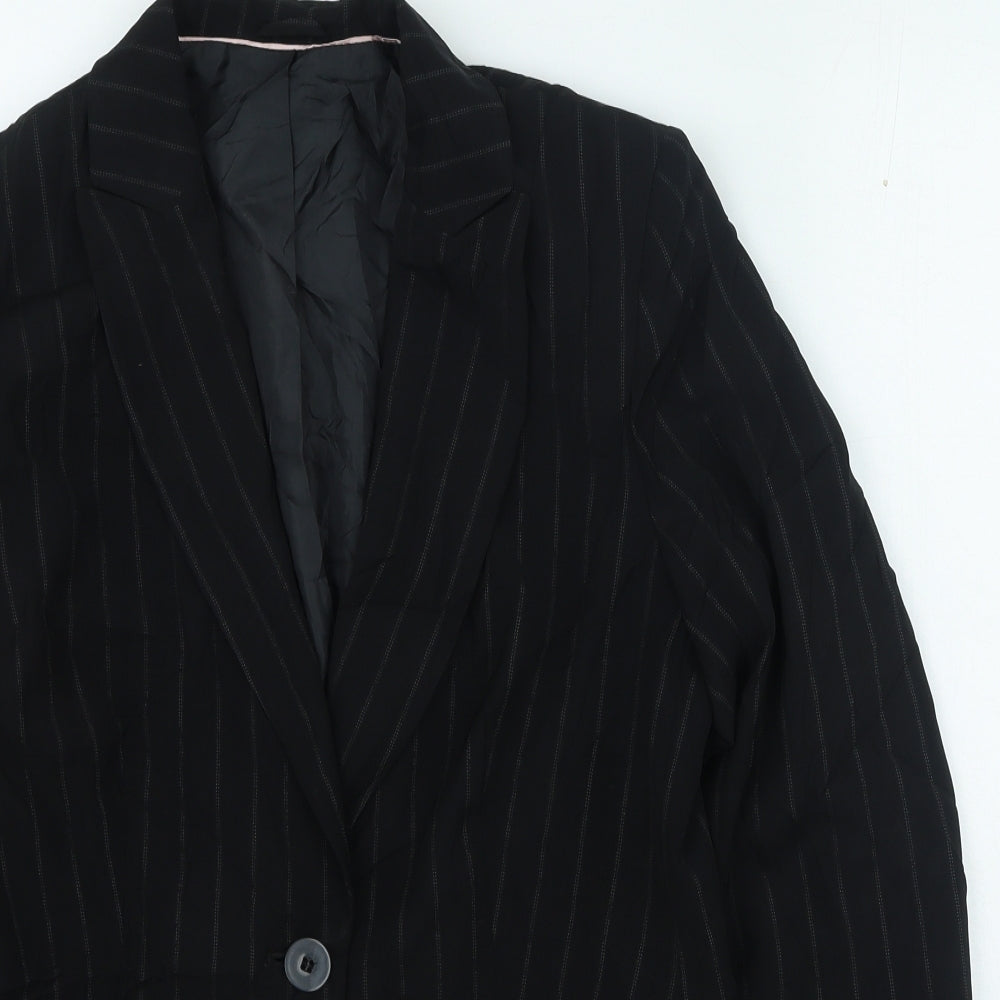 Womens UK Size 12 Dorothy Perkins Black Jacket