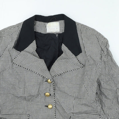 Womens UK Size 12 H&M Black Jacket