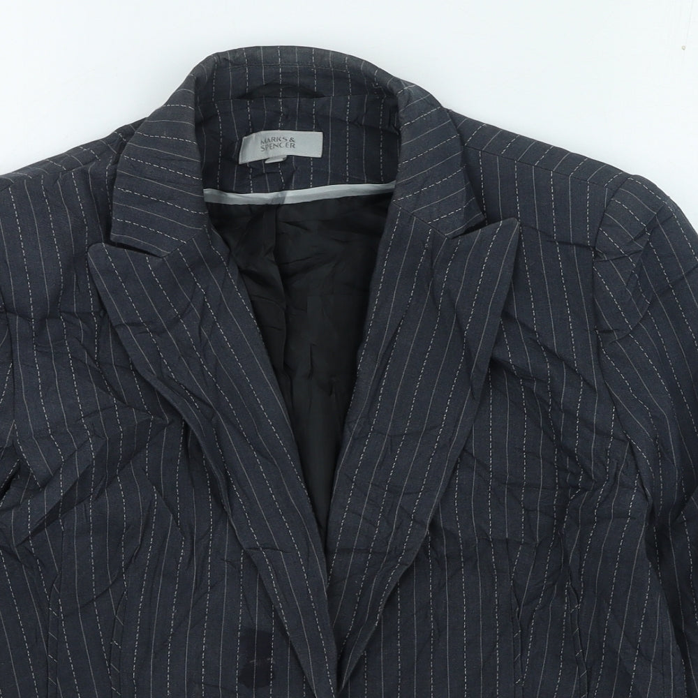 Womens UK Size 14 Marks and Spencer Grey Jacket