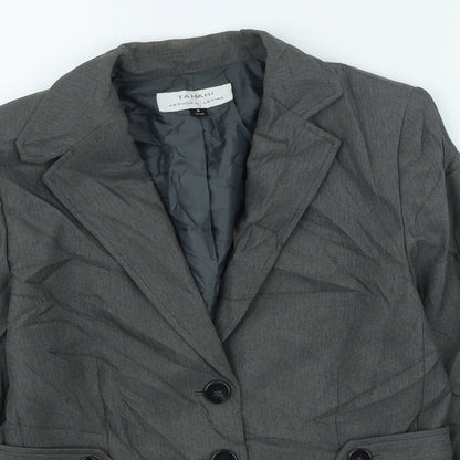 Womens UK Size 6 Tahari Grey Jacket
