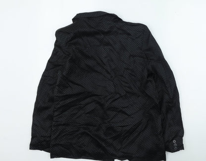 Womens UK Size 10 Topshop Black Jacket