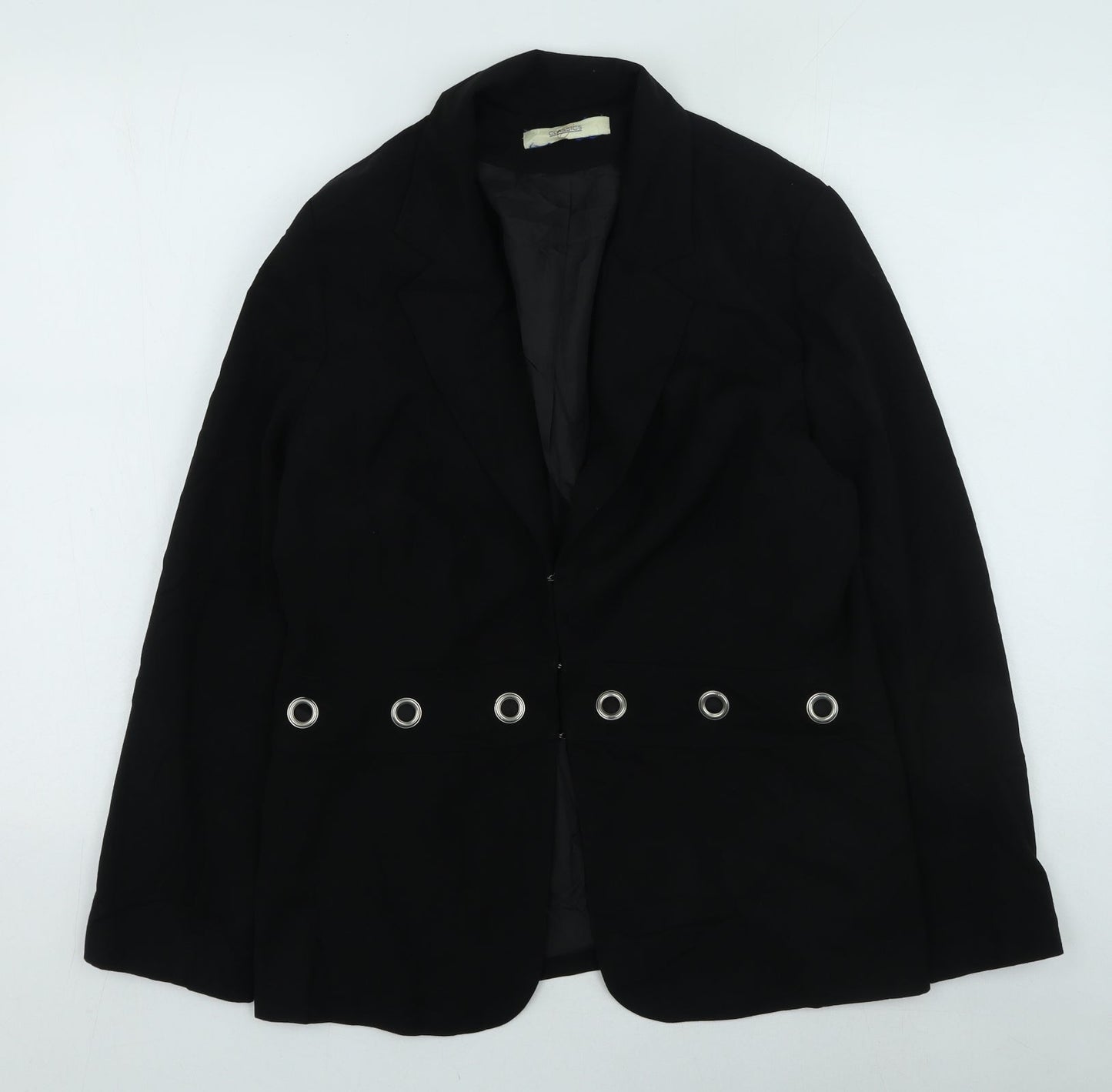 Classics Womens Black Jacket Size 16