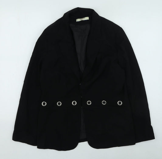 Classics Womens Black Jacket Size 16