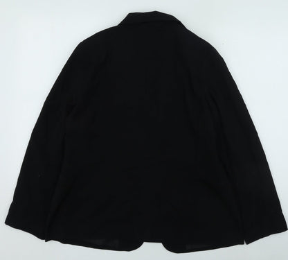 Classics Womens Black Jacket Size 16