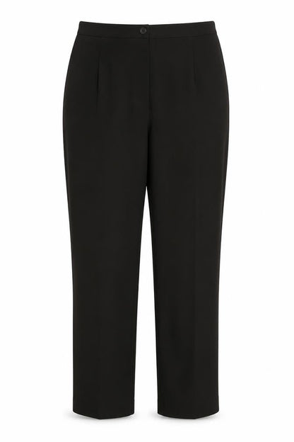 Bassini Womens Brown Polyester Trousers Size 16 L30 in Regular Button