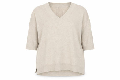 Womens UK Size 14 River Island Beige Pullover Jumper