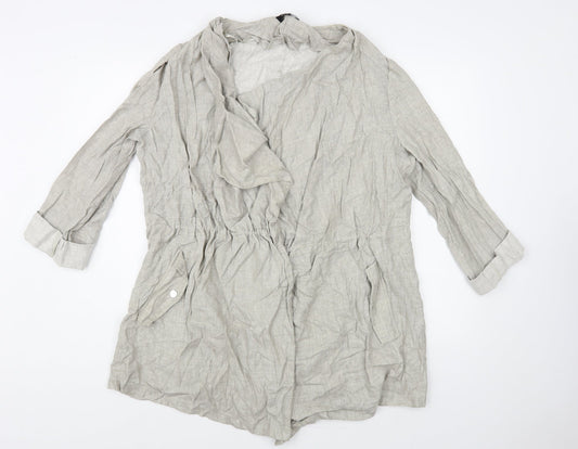 Womens UK Size 14 New Look Grey Jacket