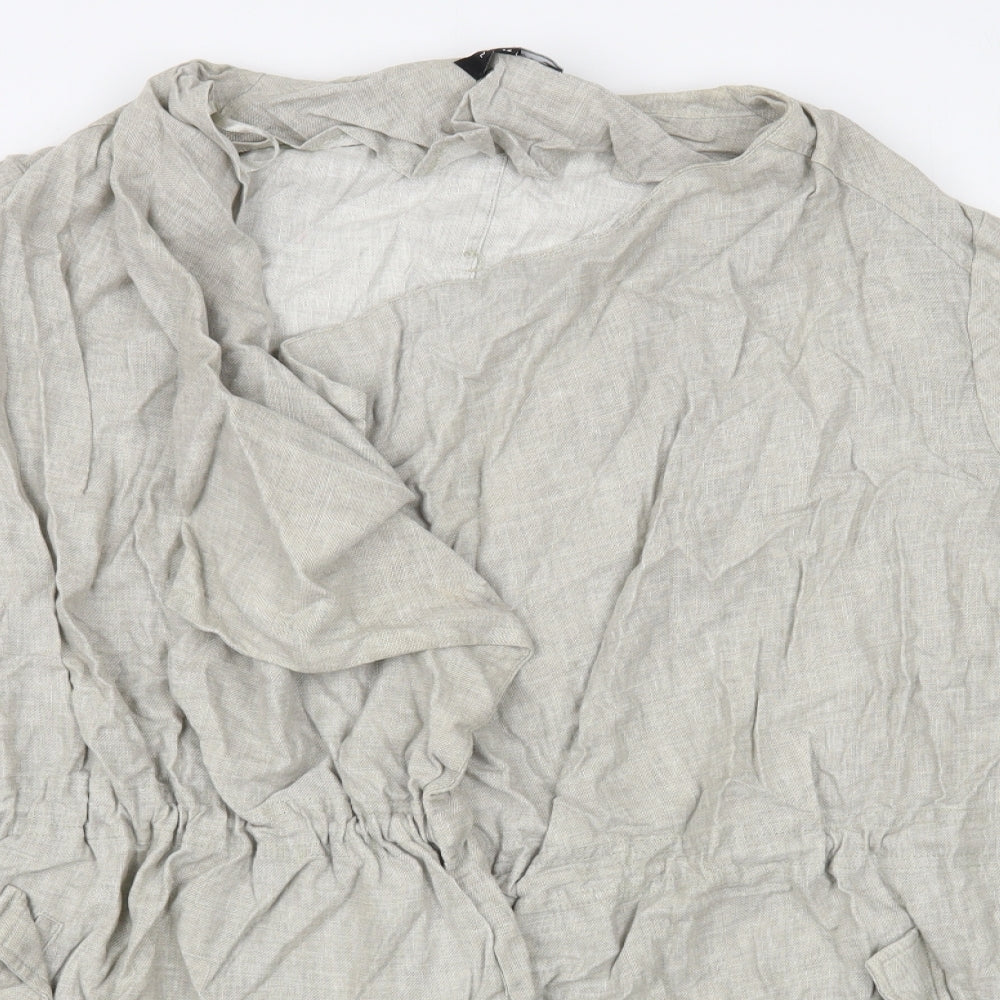 Womens UK Size 14 New Look Grey Jacket