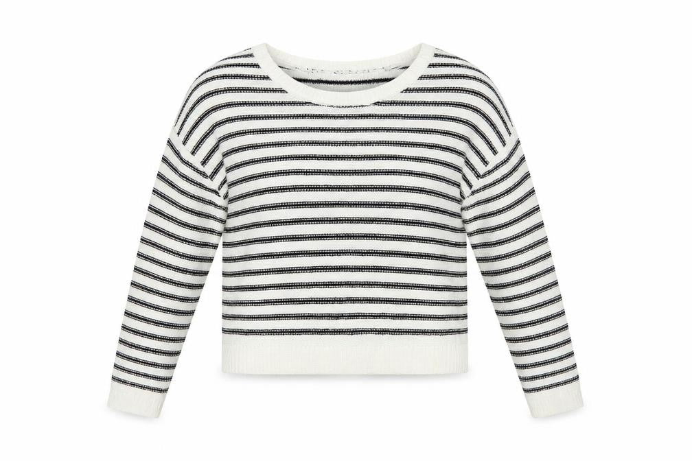 Womens UK Size 6 H&M White Pullover Jumper