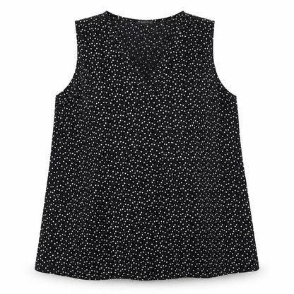 Womens UK Size 3XL Sheilay Black Basic Blouse