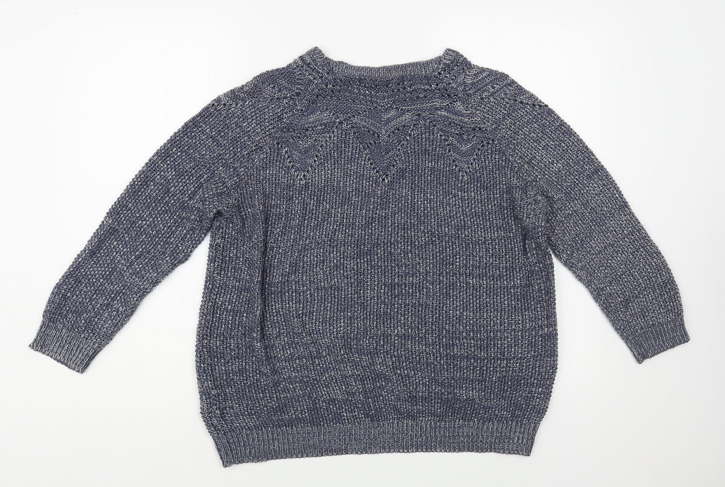 Womens UK Size 16 Principles Blue Pullover Jumper