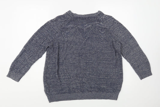 Womens UK Size 16 Principles Blue Pullover Jumper