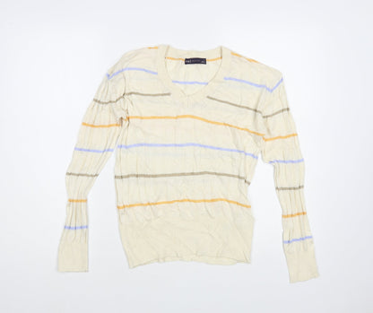 Womens UK Size S Marks and Spencer Ivory Pullover Jumper
