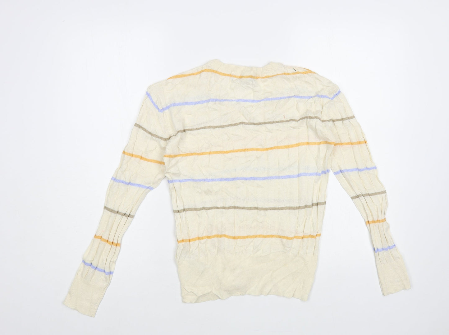 Womens UK Size S Marks and Spencer Ivory Pullover Jumper