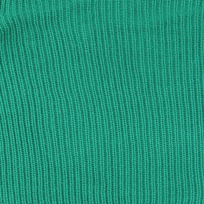 Matalan Womens Green High Neck Acrylic Pullover Jumper Size M